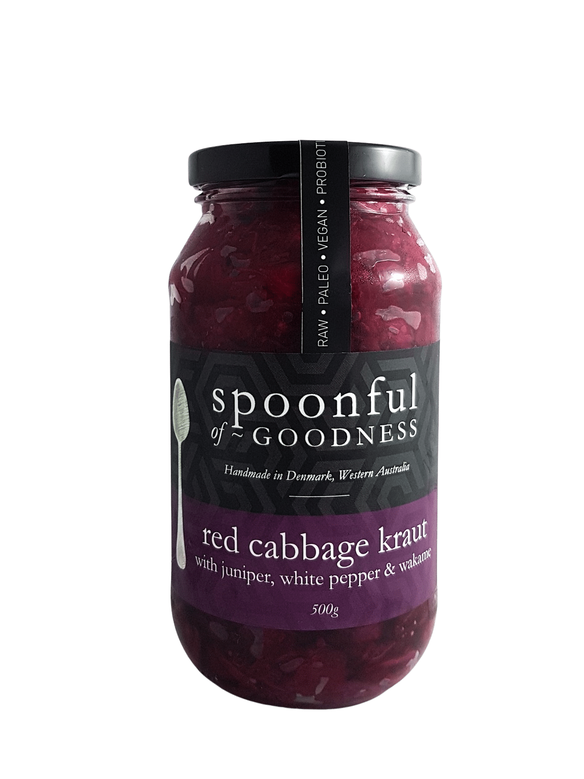 Red Cabbage Kraut - shop_name - Spoonful of goodness