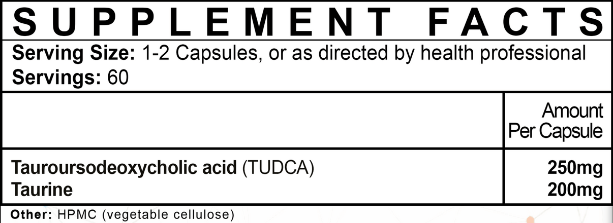 TUDCA - #shop_name - -LVLUP Health